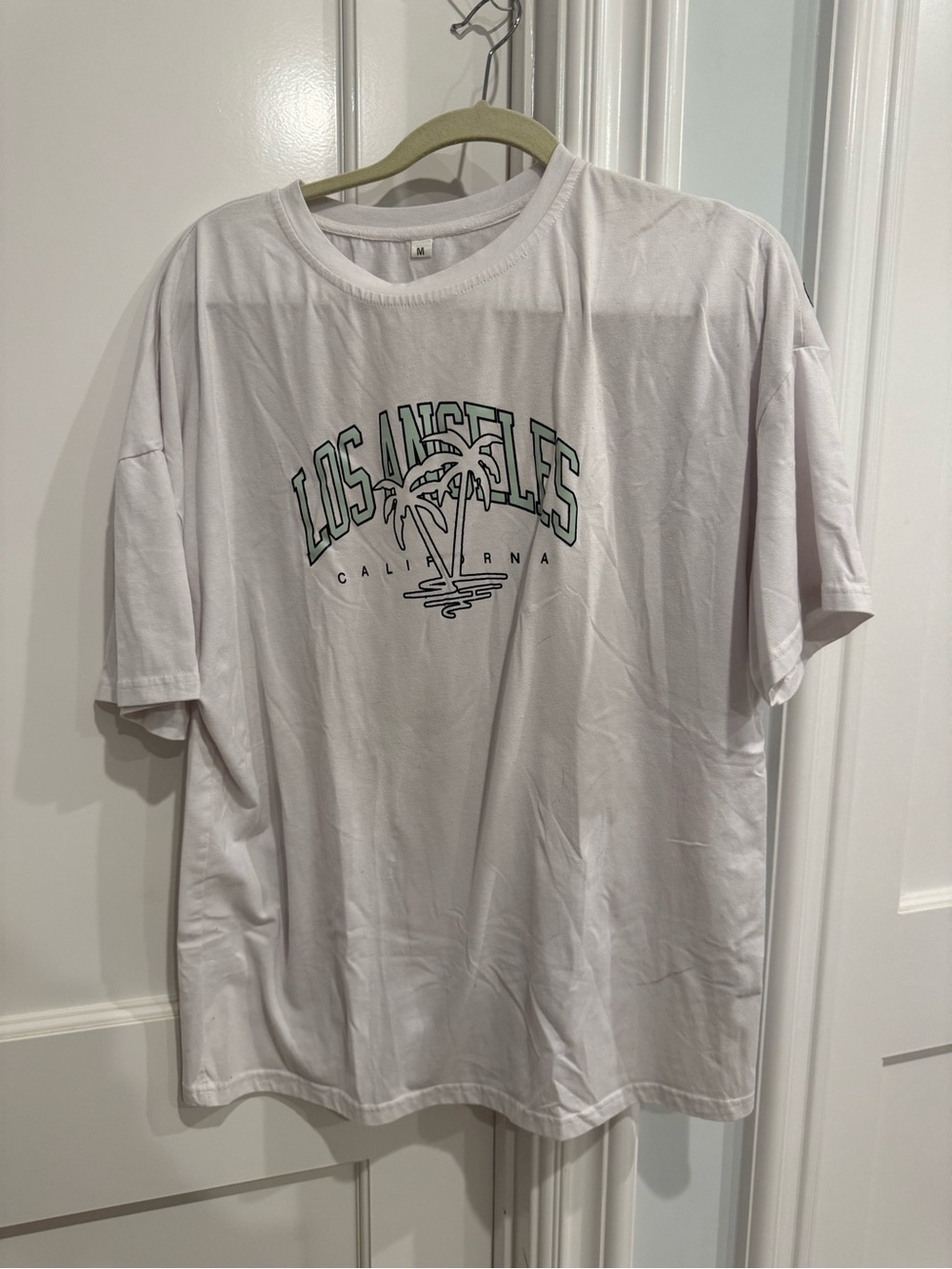 White Los Angeles Graphic T-Shirt - Casual Tee